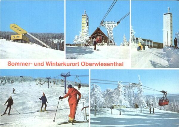 Skifahren Seilbahn Oberwiesenthal Sprungschanze F