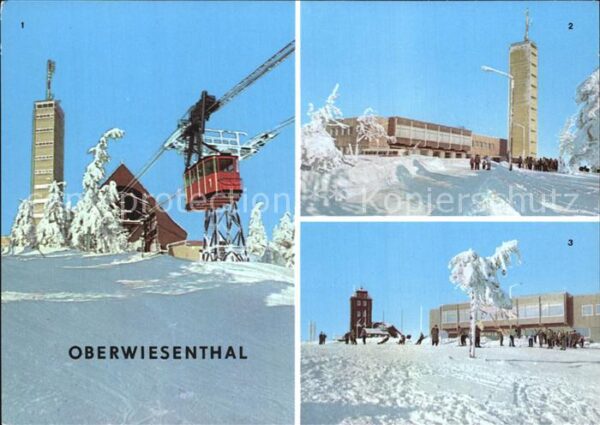 Seilbahn Oberwiesenthal Bergstation Aussichtstur