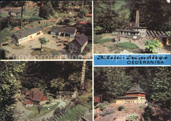 Miniatur Klein-Erzgebirge Oederan Gaststätte Ade