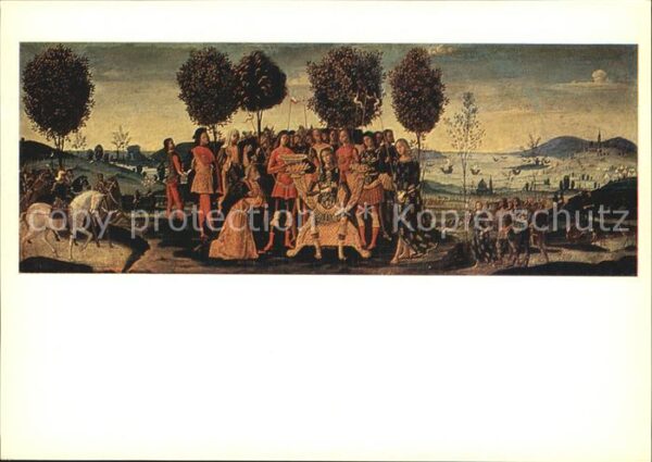 Kuenstlerkarte Alte Kuenstler Bernardino Fungai The Magnanimity of Sc