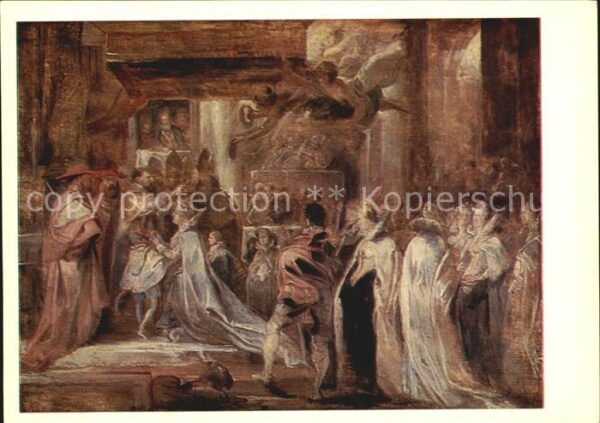 Rubens Paul Peter The Coronation of Marie de Medici