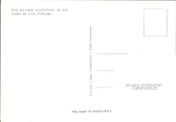 Tanz Taenzer Ballet de Luis Principe Folklore Espano – Bild 2