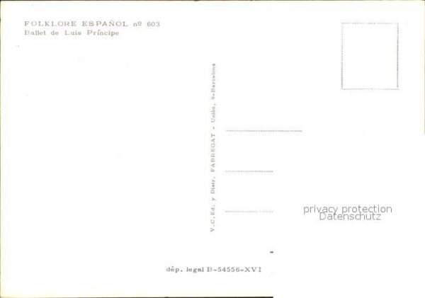 Tanz Taenzer Ballet de Luis Principe Folklore Espano – Bild 2