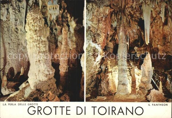 Hoehlen Caves Grottes Grotte di Toirano Pantheon