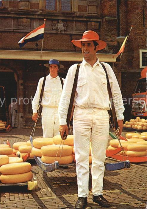Kaese Kaeserei Käsemarkt Alkmaarse Klederdracht
