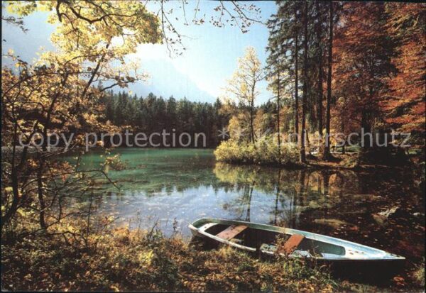 Garmisch-Partenkirchen Badersee Boot