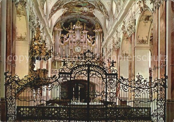 Kirchenorgel Amorbach Abteikirche