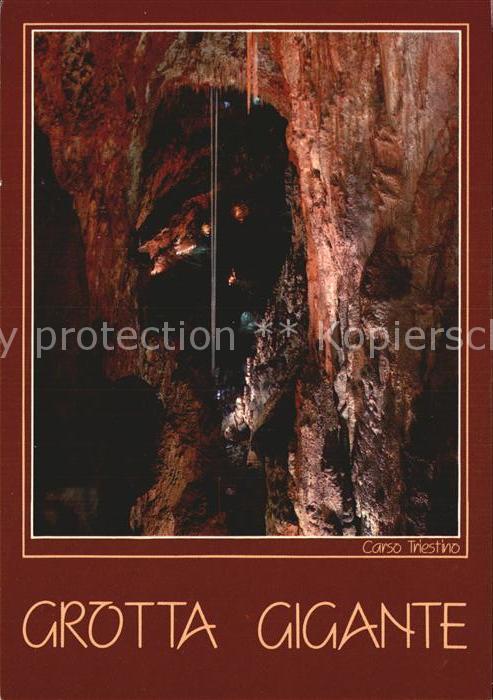 Hoehlen Caves Grottes Grotta Gigante Trieste Opicina
