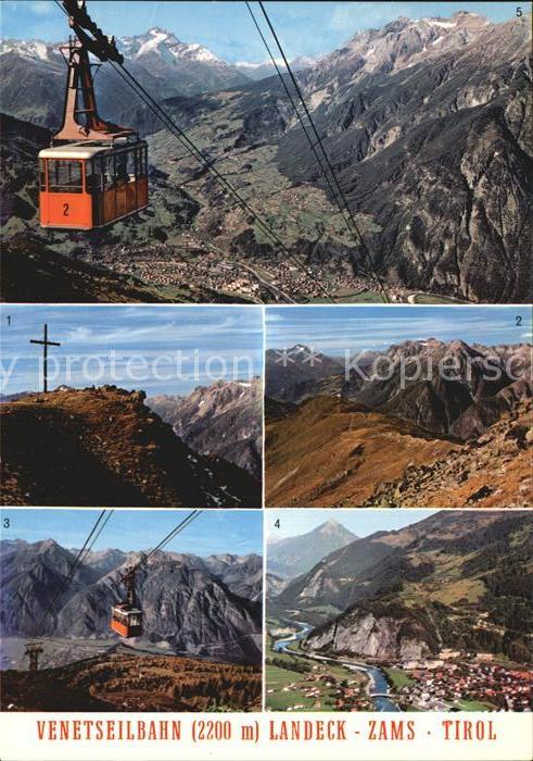 Seilbahn Venet Landeck Zams Tirol Venetkreuz