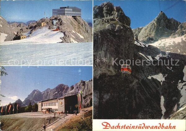 Seilbahn Dachsteinsüdwandbahn Bergstation Schlad
