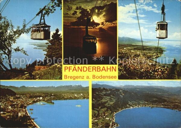 Seilbahn Pfänderbahn Bregenz am Bodensee