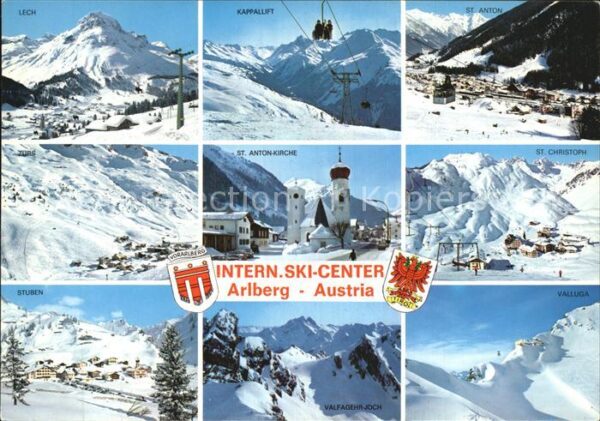 St Anton Arlberg St. Anton-Kirche Kappallift Stuben Vall