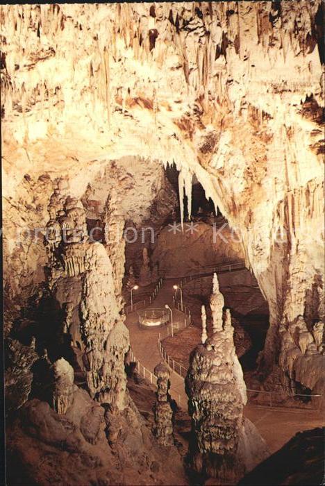 Hoehlen Caves Grottes Postojnska Jama Spomenik