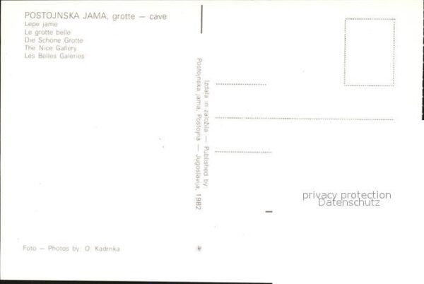 Hoehlen Caves Grottes Postojnska Jama Lepe jame Schöne Grotte – Bild 2