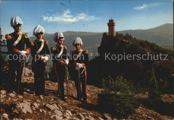 Leibgarde Wache Guardia Nobile Terza Torre Repubblica d