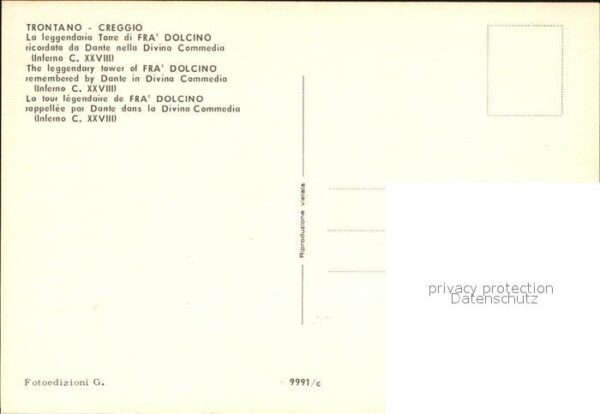 Eisenbahn Trontano Creggio Torre Fra Dolcino – Bild 2
