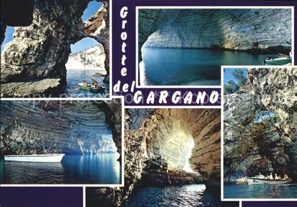 Hoehlen Caves Grottes Grotte del Gargano