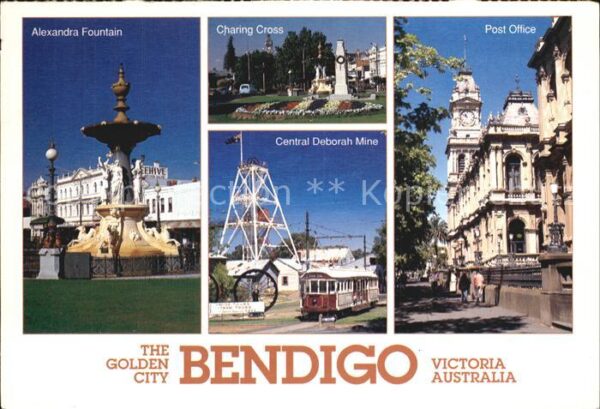 Bendigo Alexandra Fountain Charing Cross Centra