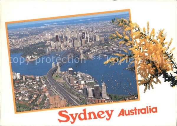 Sydney New South Wales Aerial view