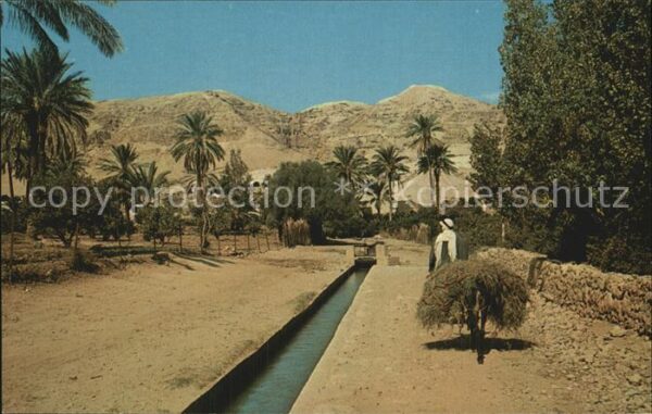 Jerusalem Yerushalayim Elisha Fountain and Mount of Temptation