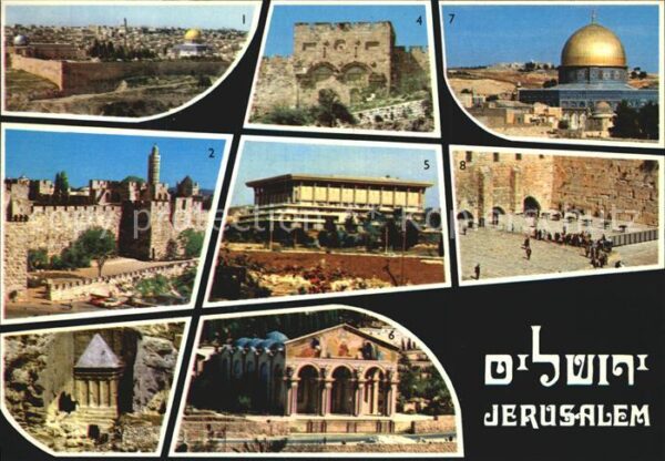 Jerusalem Yerushalayim Old City Citadel Kidron Valley Golden G