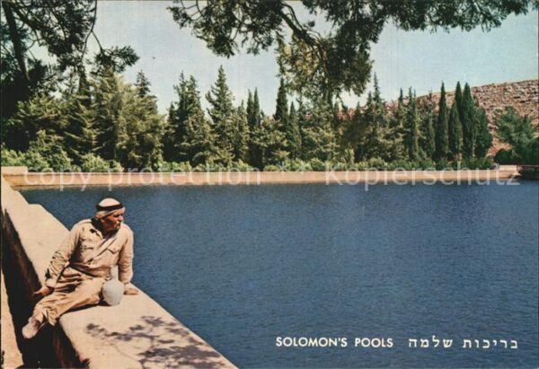 Bethlehem Yerushalayim Solomons Pools