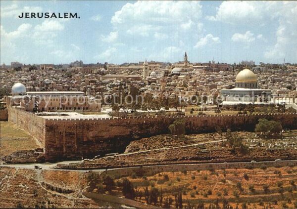 Jerusalem Yerushalayim Panorama