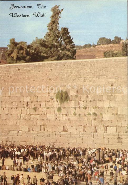 Jerusalem Yerushalayim Western Wall
