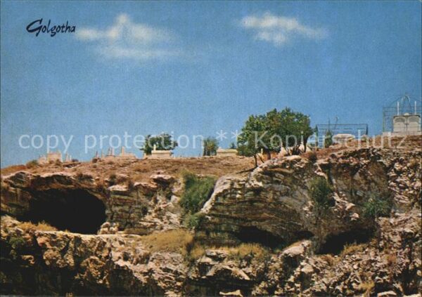 Jerusalem Yerushalayim Golgotha Hill The Skull Place