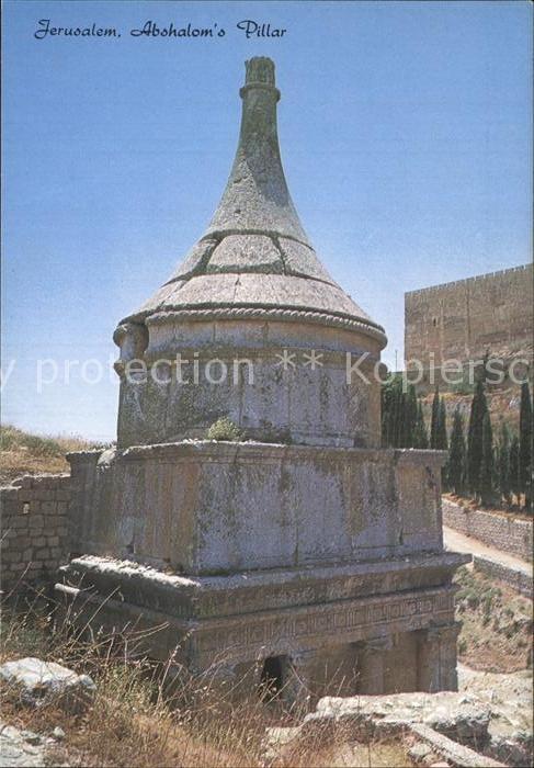 Jerusalem Yerushalayim Abshaloms Pillar