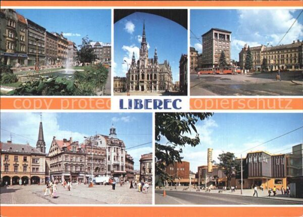 Liberec Saldovo Radnice Gottwaldovo Bojovniku z