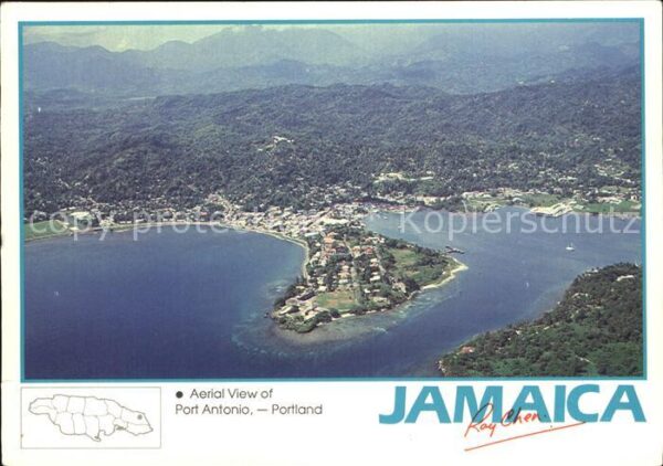 Port Antonio Aerial view