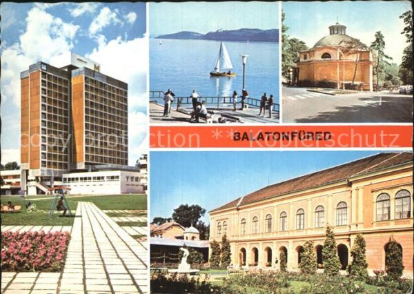 Balatonfuered Teilansichten