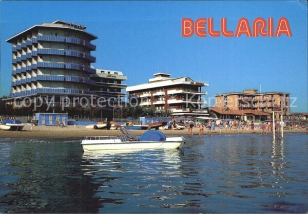 Bellaria Alberghi visti da mare
