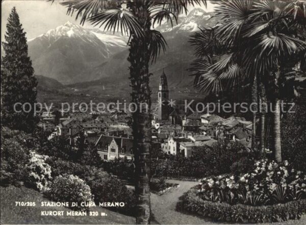 Merano Meran Stazione di Cura
