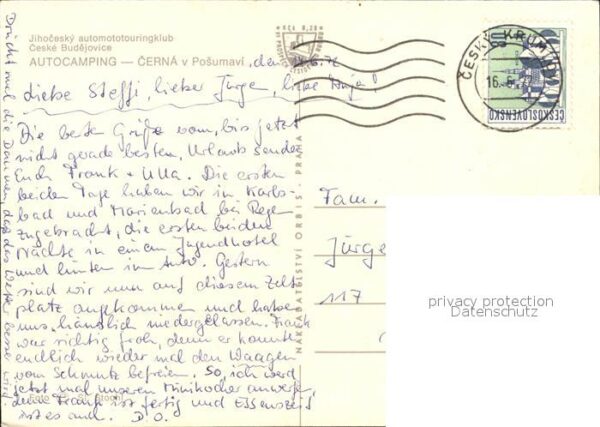 Cerna v Posumavi Autocamping – Bild 2