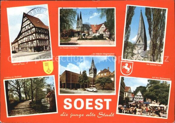 Soest Arnsberg Haus zur Rose Theodor Heuss Park Stadtw