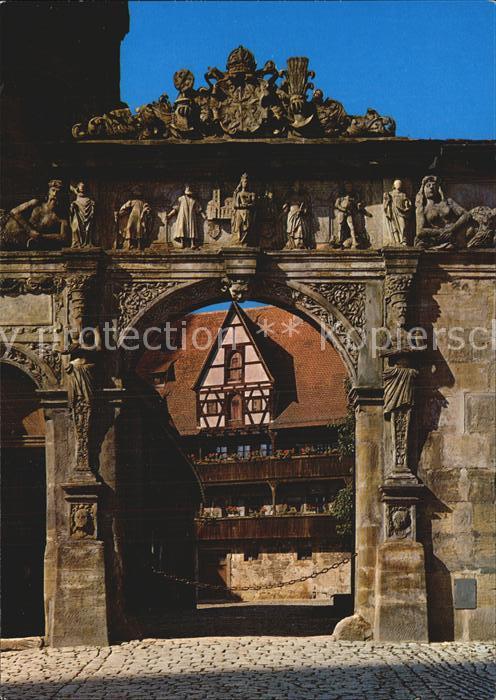 Bamberg Alte Hofhaltung Das Reiche Tor