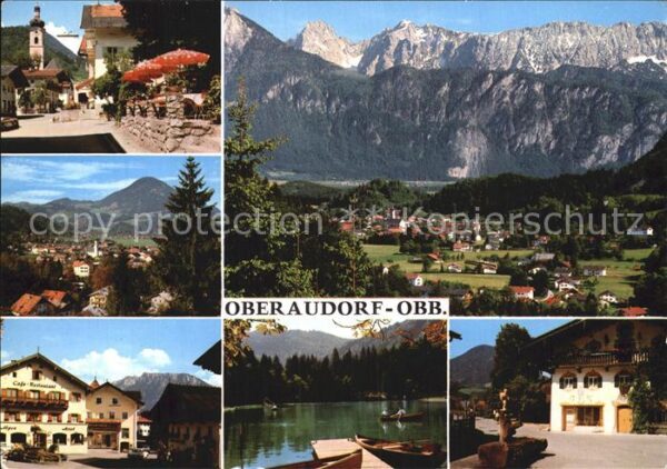 Oberaudorf Dorfplatz Wildbarren Dorfstr Luegsteins