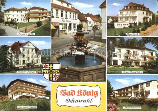 Bad Koenig Odenwald Pension Keller Brunnen Haus Eisele Pens