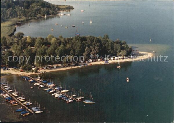 Prien Chiemsee Campingplatz Harras Jachthafen Fliegera