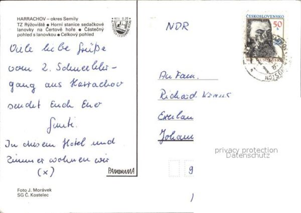 Harrachov Harrachsdorf TZ Ryzoviste Certove hore Castecny Celk – Bild 2