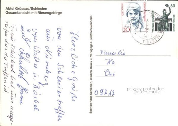 Gruessau Krzeszow Abtei Grüssau Riesengebirge – Bild 2