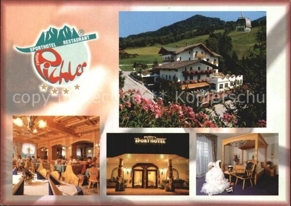 St Johann Pongau Sporthotel Restaurant Pichler Gastraum