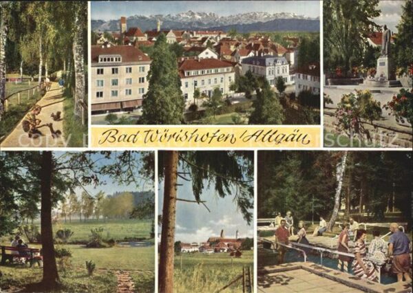 Bad Woerishofen Elsterweg Kneipp Denkmal Eichwald Anlag