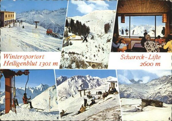 Heiligenblut Kaernten Bergstation Schareck Sessellift Scharec