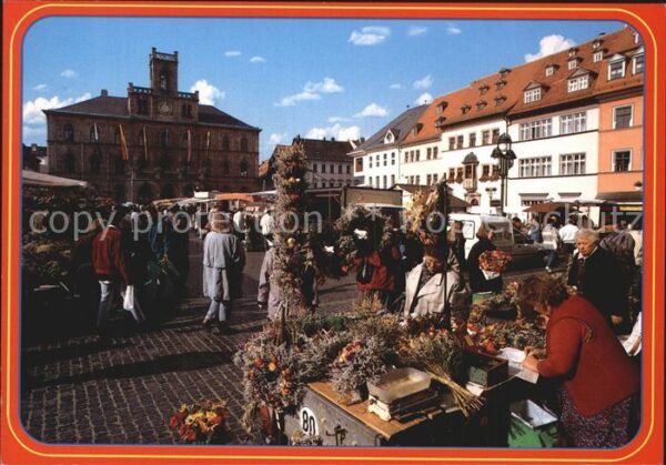 Weimar Thueringen Zwiebelmarkt