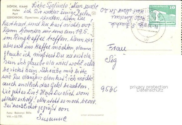 Siofok Hafen Fahrgastschiffe – Bild 2