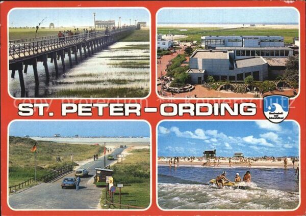 St Peter-Ording Seebrücke Hotel Strandstrasse Badespass