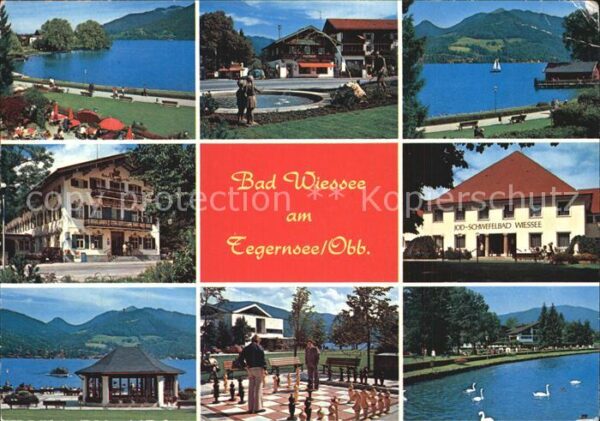 Bad Wiessee Teilansichten Jod Schwefelbad Pavillon